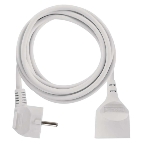 detail Kabel prodlužovací EMOS 3 m / 1 zásuvka / bílý