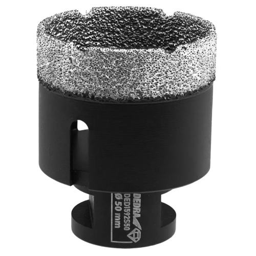 detail Korunka diamantová Dedra Vacuum brazed M14 | 55 mm černá
