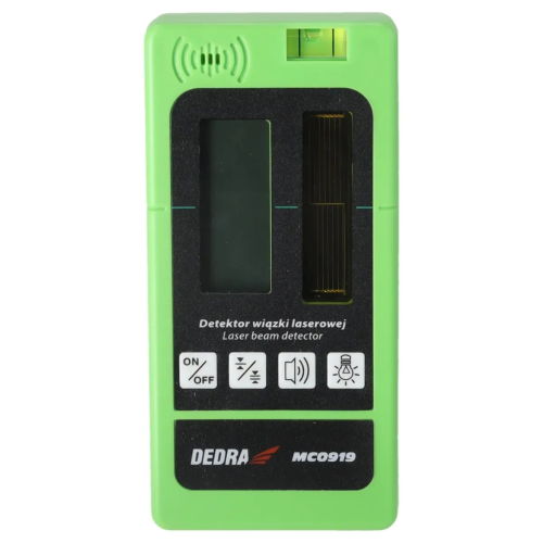 detail Detektor laserové paprsku Dedra 50 m