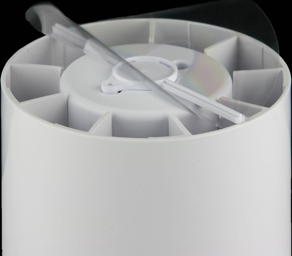 detail Klapka zpětná Haco k ventilátoru AV 100 plastová