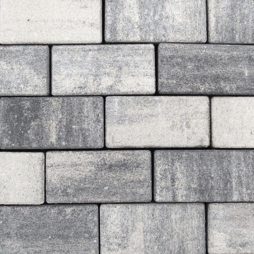 detail Dlažba betonová Semmelrock Nardo 40 mm se zkosenou hranou bíločerná