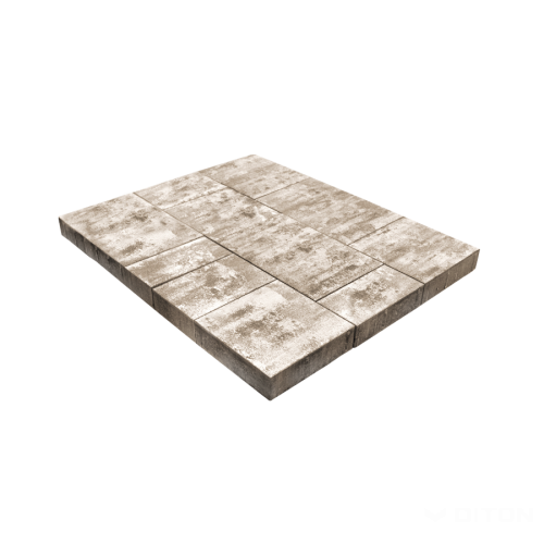 detail Dlažba betonová Diton Module marrone (9,72)