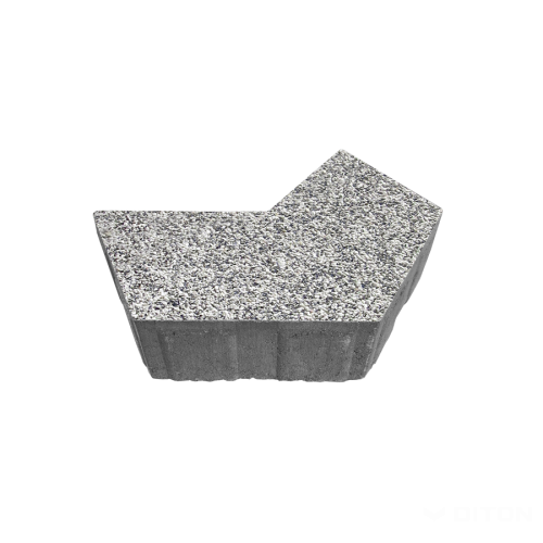 detail Dlažba betonová Diton Omnia 80 mm vymývaná bianco (6,64)