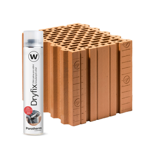 detail Cihla Porotherm 30 RR Dryfix 247x300x249 mm P15 (80)