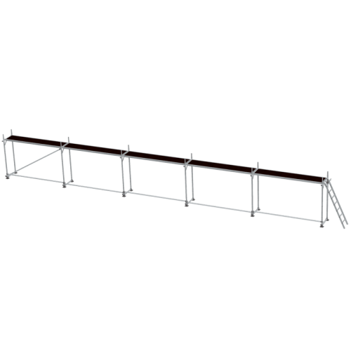 detail Lešení fasádní Jumbo Superflex Pro 1,8×15 m