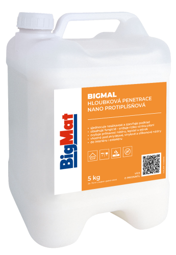 detail Penetrace hloubková BigMal NANO protiplísňová 5 l