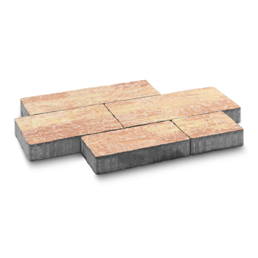Dlažba betonová CS-BETON VALENCIA 60 mm colormix alba antiko CP Plus