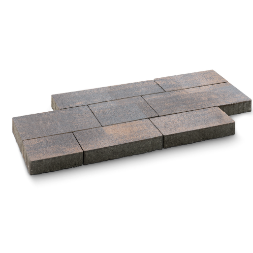 Dlažba betonová CS-BETON VALENCIA 60 mm naturcolor caoba CP Plus