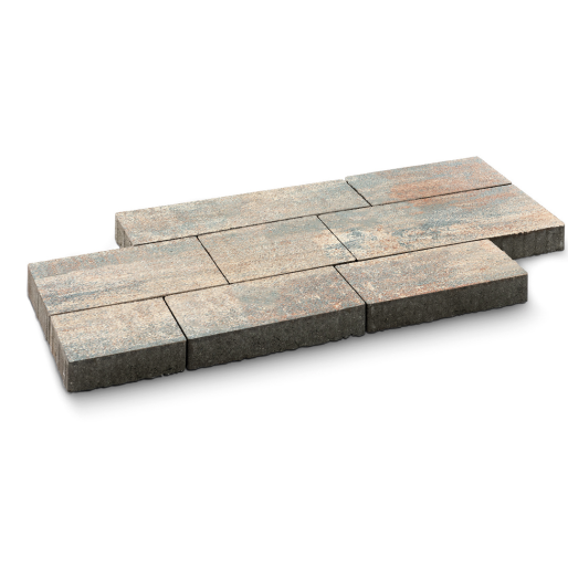 Dlažba betonová CS-BETON VALENCIA 60 mm naturcolor coral CP Plus