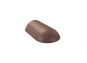 náhled Hřebenáč koncový KMB Elegant hladký hnědý