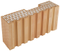 náhled Cihla Heluz Family 50-K-1/2 2in1 broušená 125x500x249mm P10 (100)