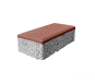 náhled Dlažba betonová Diton Parketa Aquapore 200×100×60 mm červená (10,8)