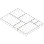 náhled Dlažba betonová Ferobet Modern Moments Kombi 60 mm marble (5,4)