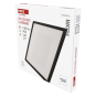 náhled Svítidlo EMOS Flori přisazené čtvercové LED / 22W / IP20 / 2 200 lm / černé