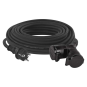 náhled Kabel prodlužovací EMOS 25 m / 2 zásuvky / 1,5 mm2 / IP44 / guma