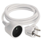náhled Kabel prodlužovací EMOS 1,5 m / 1 zásuvka / bílý