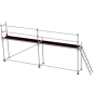 náhled Lešení fasádní Jumbo Superflex Pro se zábradlím 2×6 m