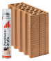 náhled Cihla Porotherm 30 Dryfix 1/2 125x300x249mm P15 (160)
