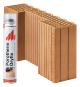 náhled Cihla Porotherm 50 EKO+ Dryfix 1/2 K 125x500x249mm P8 (80)