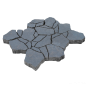 náhled Dlažba betonová Diton Stone 80 mm antracit (7,62)
