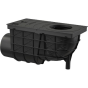 náhled Lapač střešních splavenin boční DN 110 mm, černá, Enpro