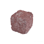 náhled Blok zdicí (stříška) Diton History 70×70×70 mm středová kostka červená (480)