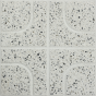náhled Dlažba teracová Cidemat Ornela OA 201 K 300×300×33 mm reliéfní bílá (12,96)