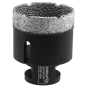 náhled Korunka diamantová Dedra Vacuum brazed M14 | 55 mm černá