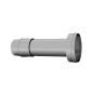 náhled Adaptér napojovací Schiedel Stabil přes zeď pr. 150/160 mm