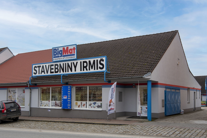 Hlavní fotografie prodejny Stavebniny IRMIŠ s.r.o.