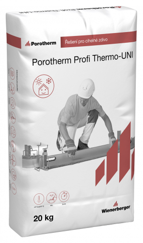 detail Malta zakládací Porotherm Profi Thermo-UNI 20kg