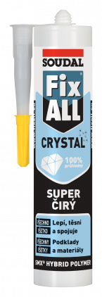 Tmel lepicí Fix All Crystal čirá 290 ml