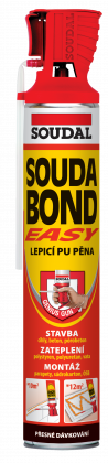 Pěna lepicí trubičková nízkoexpanzní Soudabond Easy GG 750 ml