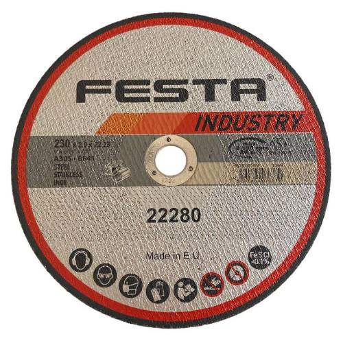 detail Kotouč řezný kov O 230 x 2 mm, Festa Industry