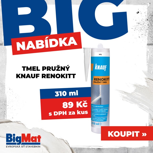 Big nabídka květen 2025 - tmel